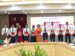 Xã Gia Lâm công bố các quyết định tiếp nhận, thành lập tổ chức Đảng và công tác cán bộ