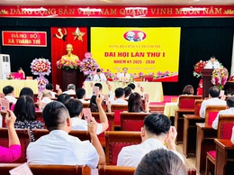 Đại hội Đảng bộ UBND xã Thanh Trì lần thứ I, nhiệm kỳ 2025 – 2030: Bước chuyển mình để gần dân, sát dân, phục vụ Nhân dân