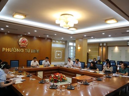 Chủ tịch UBND phường Từ Liêm làm việc với các phòng, đơn vị thuộc phường