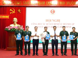 Công  bố Quyết định thành lập hội cựu chiến binh xã Bình Minh