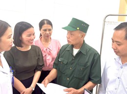 Tổ chức khám, tư vấn sức khỏe cho đối tượng chính sách, cán bộ, hội viên Hội cựu chiến binh năm 2025