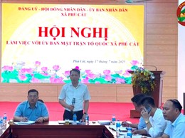 MTTQ xã Phú Cát phát huy vai trò sau sáp nhập, đồng hành cùng cấp ủy trong thực hiện nhiệm vụ chính trị