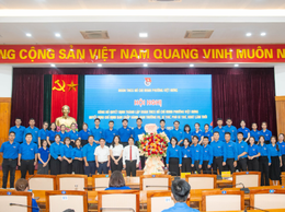 Đoàn TNCS Hồ Chí Minh phường Việt Hưng tổ chức Hội nghị công bố quyết định thành lập và chỉ định các chức danh chủ chốt
