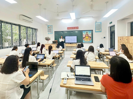TRƯỜNG TIỂU HỌC HẠ YÊN QUYẾT TỔ CHỨC TẬP HUẤN VỀ CÔNG NGHỆ THÔNG TIN VÀ TRÍ TUỆ NHÂN TẠO