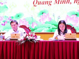 HĐND xã Quang Minh khóa I, nhiệm kỳ 2021-2026 tổ chức Kỳ họp thứ 2