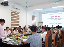 UBND xã Quảng Bị tổ chức Hội nghị triển khai tín dụng chính sách 6 tháng cuối năm 2025