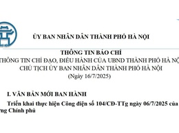 Điểm tin ngày 16/7 của Thành phố Hà Nội 