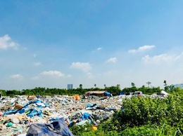 Xử lý dứt điểm các vi phạm trên đất nông nghiệp tại Khu tây làng (xã Yên Mỹ cũ)