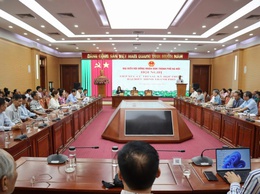 Tổ đại biểu HĐND Thành phố số 12 tiếp xúc cử tri sau kỳ họp thứ 25