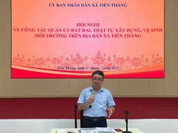 Xã Tiến Thắng tăng cường công tác quản lý đất đai, trật tự xây dựng và vệ sinh môi trường
