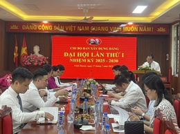ĐẠI HỘI CHI BỘ BAN XÂY DỰNG ĐẢNG XÃ VĨNH THANH 
LẦN THỨ I, NHIỆM KỲ 2025-2030
