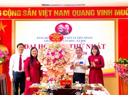 Chi bộ Phòng Văn hóa – Xã hội xã Tiến Thắng tổ chức thành công Đại hội chi bộ lần thứ Nhất, nhiệm kỳ 2025-2030.