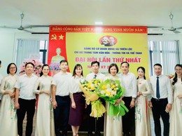 ĐẠI HỘI CHI BỘ TRUNG TÂM VĂN HÓA - THÔNG TIN VÀ THỂ THAO XÃ THIÊN LỘC LẦN THỨ I, NHIỆM KỲ 2025 - 2030
