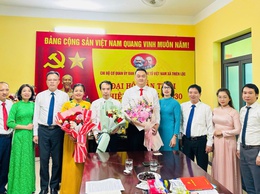Uỷ ban MTTQ Việt Nam xã Thiên Lộc tổ chức Đại hội Chi bộ lần thứ I, nhiệm kỳ 2025 - 2030