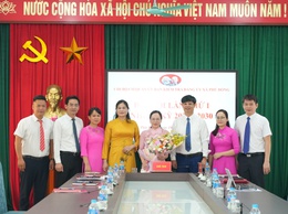 Đại hội Chi bộ Cơ quan Uỷ ban Kiểm tra Đảng ủy xã Phù Đổng lần thứ nhất, nhiệm kỳ 2025–2030