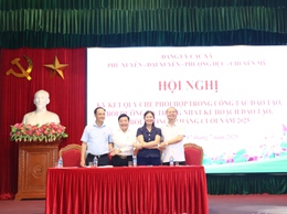 Hội nghị ký kết Quy chế phối hợp trong công tác đào tạo, bồi dưỡng cán bộ