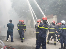 Phòng Cảnh sát phòng cháy chữa cháy và cứu nạn cứu hộ - Công an TP Hà Nội khuyến cáo các biện pháp phòng cháy và chữa cháy đối với khu dân cư
