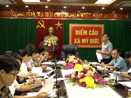 Xã Mỹ Đức thẩm tra báo cáo của UBND xã và  dự thảo nghị quyết chỉ tiêu văn hóa – xã hội năm 2025