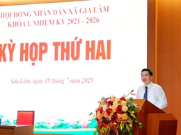Kỳ họp thứ 2 HĐND xã Gia Lâm