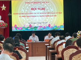 Đảng ủy phường Tây Tựu chỉ đạo tập trung thực hiện các nhiệm vụ trọng tâm thời gian tới