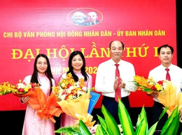 Đại hội Chi bộ Văn phòng HĐND và UBND phường Định Công lần thứ I, nhiệm kỳ 2025 - 2030