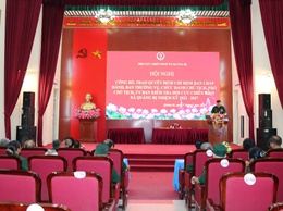Hội Cựu chiến binh xã Quảng Bị tổ chức Hội nghị công bố, trao Quyết định chỉ định BCH, BTV, Chủ tịch, Phó Chủ tịch, Ủy ban kiểm tra Hội CCB xã.