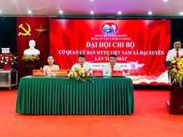 Đại hội các Chi bộ, Đảng bộ xã Đại Xuyên nhiệm kỳ 2025–2030 diễn ra nghiêm túc, thành công tốt đẹp