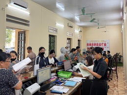 Điểm phục vụ hành chính công xã Phú Nghĩa tiếp nhận tổng số 245 hồ sơ trong ngày 18/7/2025