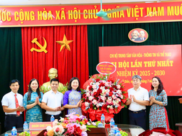 Đại hội Chi bộ Trung tâm VH-TT&TT xã thành công tốt đẹp