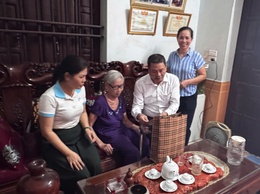 Xã Quang Minh tri ân gia đình chính sách nhân kỷ niệm 78 năm Ngày Thương binh - Liệt Sỹ