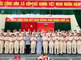 Vững bước dưới mái nhà chung của Đảng bộ Công an xã Nam Phù, vững tin vì bình yên cuộc sống của Nhân dân