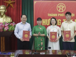 Hội nghị công bố các Quyết định thành lập Chi bộ 
trực thuộc Đảng bộ UBND phường Tây Mỗ