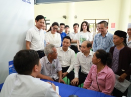 Xã Minh Châu: khai mạc Hành trình chăm sóc sức khỏe toàn dân năm 2025
