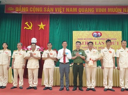 105 Đại biểu dự Đại hội lần thứ Nhất Đảng bộ Công an phường Phú Lương nhiệm kỳ 2025 – 2030