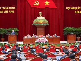 Thông cáo báo chí ngày làm việc thứ nhất Hội nghị Trung ương 12
