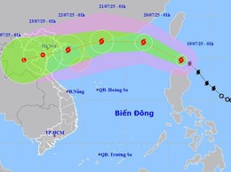 Tin bão Wipha mới nhất: Hôm nay Biển Đông đón bão số 3, sẽ đi vào vịnh Bắc Bộ
