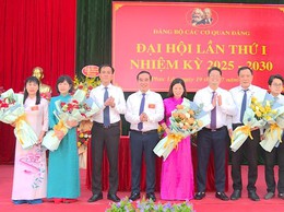 Đại hội lần thứ I - Đảng bộ các cơ quan Đảng xã Phúc Lộc, nhiệm kỳ 2025 - 2030 thành công tốt đẹp
