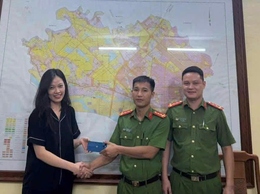 CÔNG AN XÃ YÊN LÃNG TẬN TÂM GIÚP CÔNG DÂN 
TÌM LẠI TÀI SẢN BỊ MẤT
