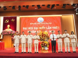 Đại hội Đảng bộ lần thứ nhất Công an xã Gia Lâm, nhiệm kỳ 2025 – 2030 thành công tốt đẹp