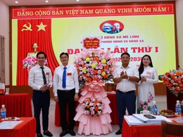 Đại hội Chi bộ văn phòng HĐND và UBND xã Mê Linh lần thứ nhất