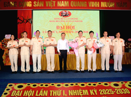 Đại hội Đảng bộ Công an xã An Khánh lần thứ I, nhiệm kỳ 2025 - 2030