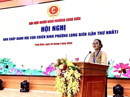 Hội nghị lần thứ nhất Ban chấp hành Hội CCB phường Long Biên