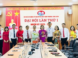 Đại hội Chi bộ Cơ quan MTTQ Việt Nam phường Long Biên lần thứ nhất, nhiệm kỳ 2025 – 2030
