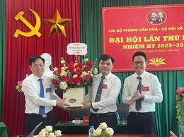 Đại hội Chi bộ Phòng Văn hóa – Xã hội xã Tam Hưng lần thứ I, nhiệm kỳ 2025–2030: Quyết tâm xây dựng tổ chức Đảng trong sạch, vững mạnh toàn diện