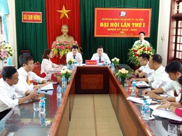 Chi bộ Ban Quản lý dự án đầu tư hạ tầng xã Tam Hưng tổ chức Đại hội lần thứ I, nhiệm kỳ 2025–2030