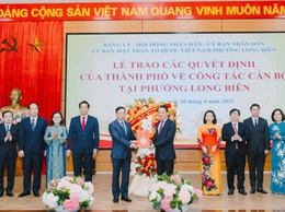 Phường Long Biên - Dấu mốc mới trong tiến trình
xây dựng Thủ đô văn minh, hiện đại