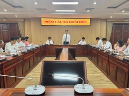 Đảng uỷ xã Hoài Đức họp BCH triển khai các nhiệm vụ trọng tâm ngay sau khi vận hành bộ máy chính quyền 2 cấp.