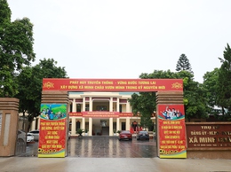 Minh Châu - xã đảo duy nhất của Thủ đô sẵn sàng cho vận hành chính quyền địa phương hai cấp