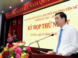 Khai mạc Kỳ họp thứ Nhất - Hội đồng nhân dân lâm thời phường Yên Hoà, nhiệm kỳ 2021-2026