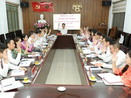 Đảng uỷ phường Yên Hoà tổ chức Hội nghị Thường trực, Hội nghị Ban thường vụ Ban Chấp hành Đảng bộ phường lần thứ Nhất, nhiệm kỳ 2025 - 2030